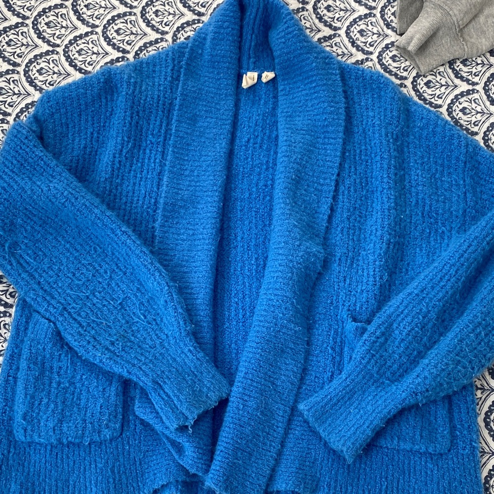 Anthropolgie Cozy Blue Women's Sweater